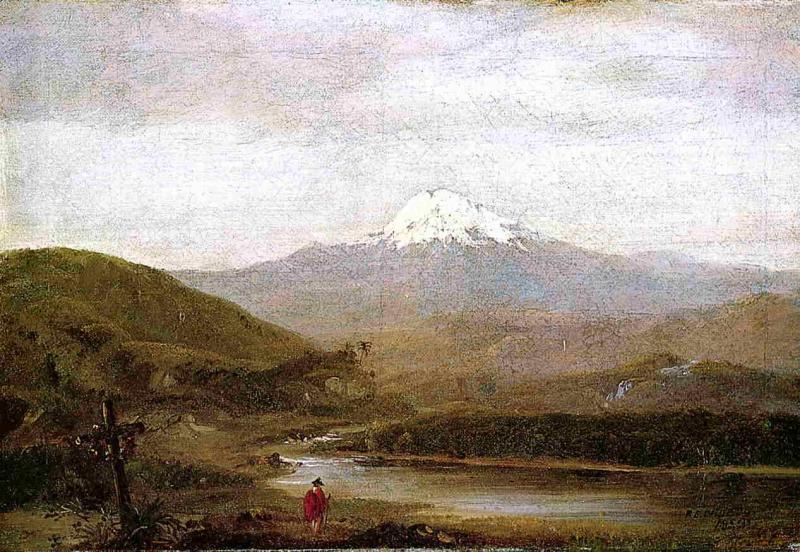 Frederic Edwin Church Cotopaxi Germany oil painting art